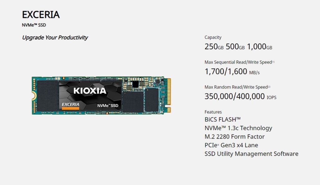 KIOXIA-EXCERIA-NVMe-SSD