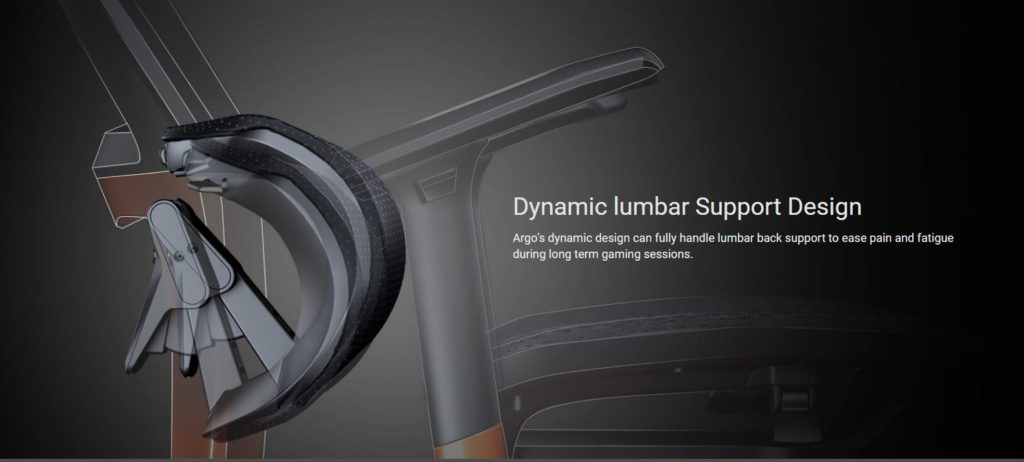 SILLA-GAMER-COUGAR-ARGO-DIEÑO-LUMBAR