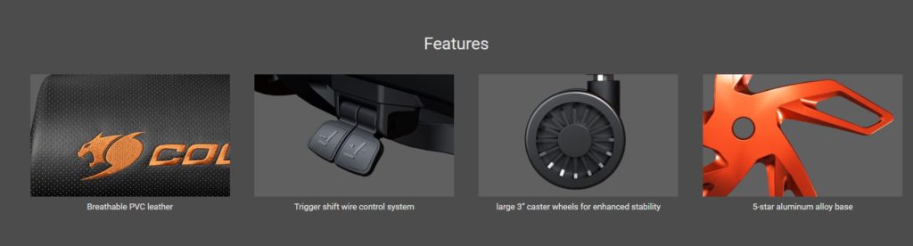 SILLA-GAMER-COUGAR-ARGO-FUNCIONES