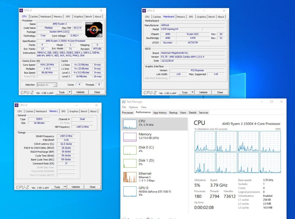AMD RYZEN 3 3300X y RyZEN 3 3100 review