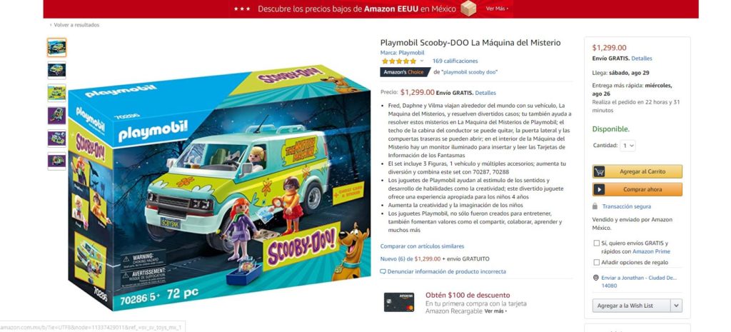 Scooby-Doo-Playmobil-Misterio-Amazon