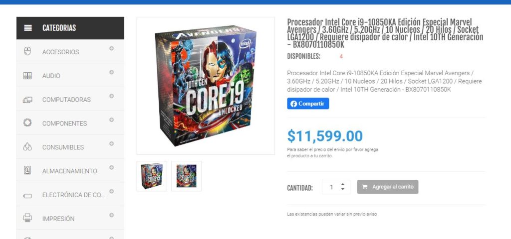 INTEL-CORE-I9-10850KA-MARVEL-AVENGERS-EDITION-MEXICO