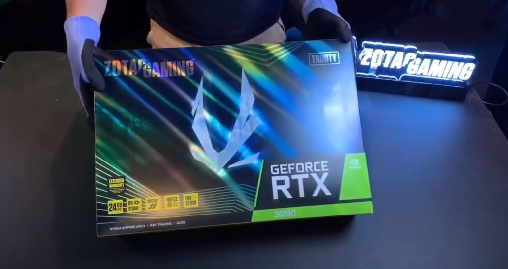 ZOTAC-GEFORCE-RTX-3090-TRINITY-VENTA-UNBOXING