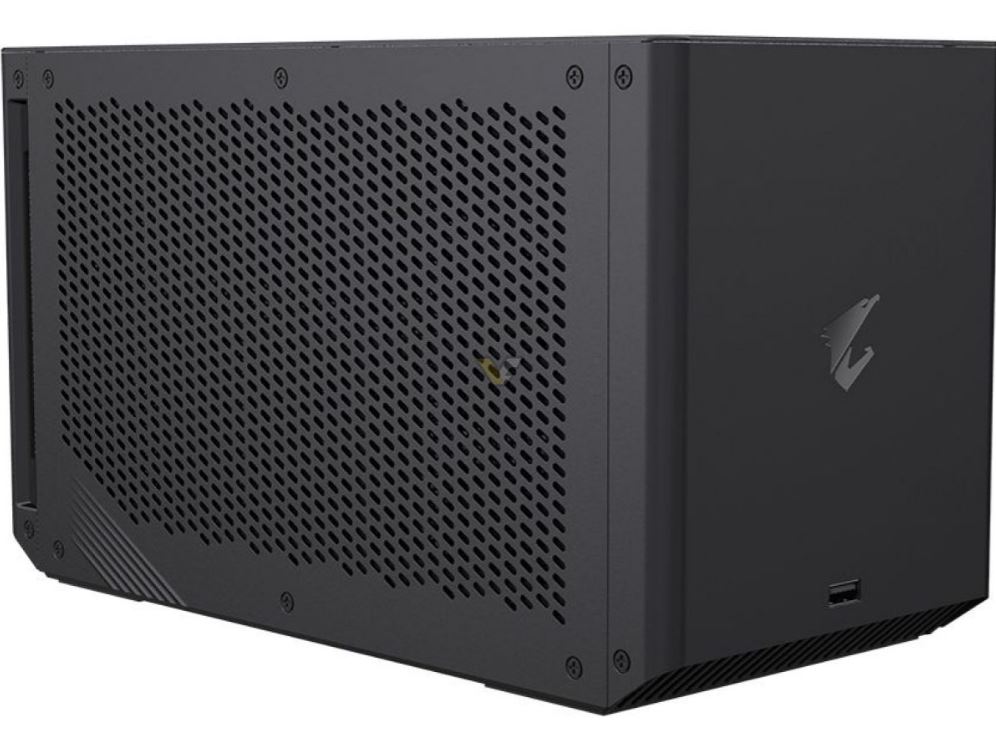 AORUS GAMING BOX GEFORCE RTX 3080 FILTRO DISEÑO