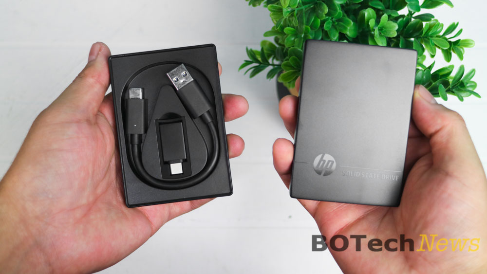 HP BIWIN P600 SSD Portable USB Type-C a Type-A Review