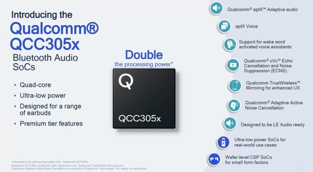 QUALCOMM-SOC-QCC305x-AUDIFONOS-BLUETOOTH-CARACTERISTICAS