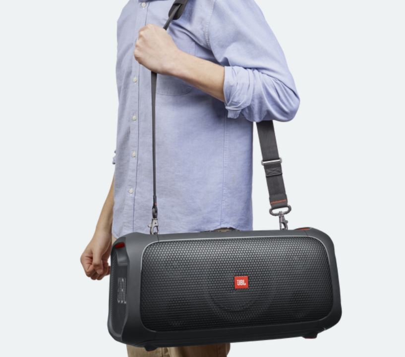 Bocina Portátil Bluetooth JBL PartyBox On-The-Go Correa 